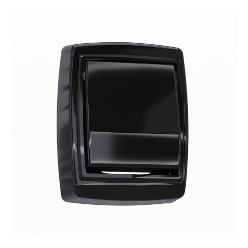 ACABAMENTO PARA VÁLVULA HYDRA LUXO PRETO - BLUKIT