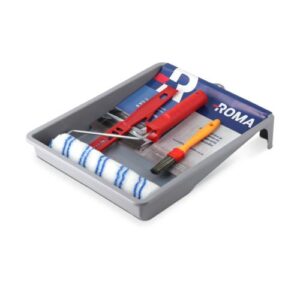 KIT PINTINTURA ROLO 2 LISTRAS 23CM 05 PEÇAS - ROMA