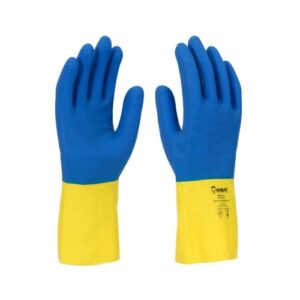 LUVA BICOLOR LÁTEX/NEOPRENE - IMBAT