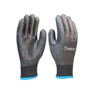 LUVA VULCANIZADA ONDULADA PRETA - IMBAT