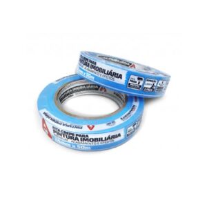 FITA CREPE IMOBILIÁRIA 24MM X 50 METROS AZUL NEON A327 - ADERE
