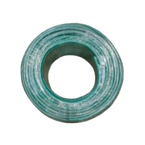 MANGUEIRA JARDIM TRANÇADA 100M 1/2″ VERDE ACQUA DTOOLS