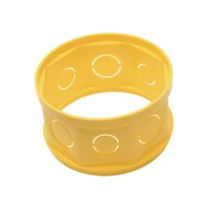 PROLONGADOR PARA CAIXA DE LUZ OCTOGONAL 4 X 4 AMARELA - AMANCO