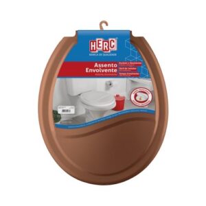 ASSENTO TAMPA ENVOLVENTE OCRE / CARAMELO - HERC