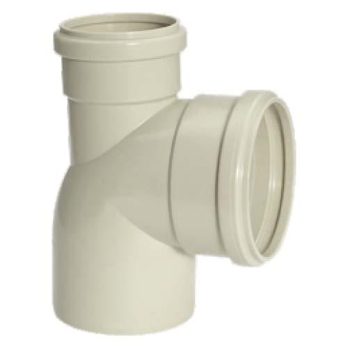 JOELHO 90° COM VISITA ESGOTO 100 X 50 MM - PLASTUBOS