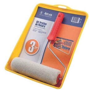 KIT PINTURA ROLO 23 LA+SUP+BAND 1001 - ATLAS