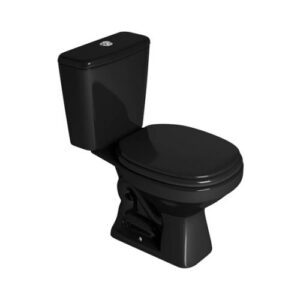 VASO ASPEN PARA CAIXA ACOPLADA PRETO ÉBANO - DECA