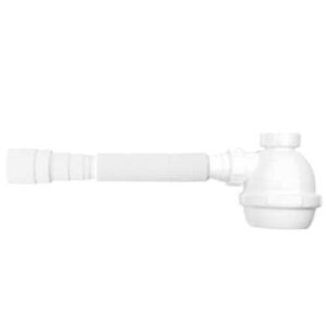 SIFÃO COPO UNIVERSAL BRANCO - BLUKIT