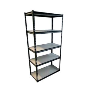 PRATELEIRA AÇO PRETA 0,90 X 1,80 METROS COM 5 MÓDULOS - DTOOLS