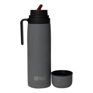 GARRAFA TÉRMICA INOX CINZA – DTOOLS