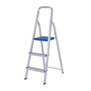 ESCADA ALUMÍNIO 3 DEGRAUS DOMÉSTICA 110CM - MOR