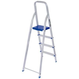 ESCADA ALUMÍNIO 4 DEGRAUS DOMÉSTICA 134CM – MOR
