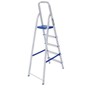 ESCADA ALUMÍNIO 5 DEGRAUS DOMÉSTICA 154CM – MOR