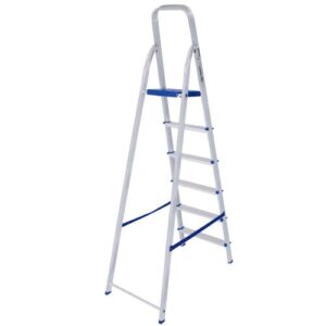 ESCADA ALUMÍNIO 6 DEGRAUS DOMÉSTICA 178CM – MOR