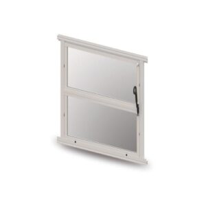 JANELA BASCULANTE BRANCA (L)40X(A)40CM - ALUMASA