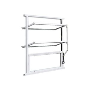 JANELA BASCULANTE BRANCA (L)40X(A)40CM – ALUMASA