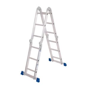 ESCADA ALUMÍNIO 12 DEGRAUS MULTIFUNCIONAL 4 X 3 - MOR